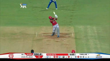 M24: MI vs KXIP – KL Rahul Six