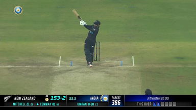 IND vs  NZ 2023, 3RD ODI: Devon Conway  Six