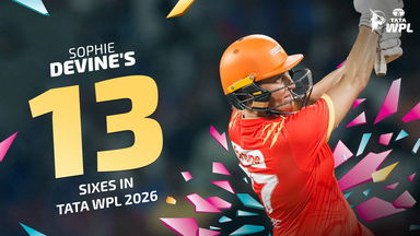 All 13 Sixes by Sophie Devine in TATA WPL 2026