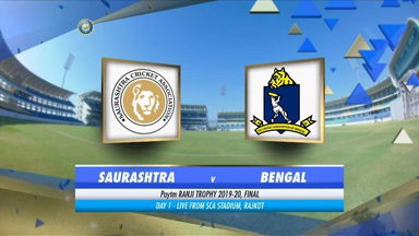 Ranji Trophy 2019-20: Saurashtra vs Bengal, Final - Day 1 Highlights