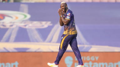 MAGIC MOMENT: Dre Russ picks 4 wickets in one over