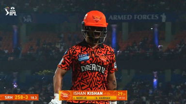 IPL 2025 M68: SRH vs KKR - Ishan Kishan Wicket