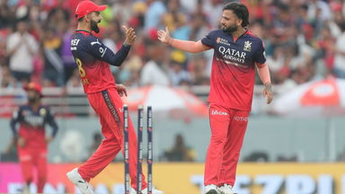 Timber Strike x 2: Suyash Sharma's double delight in same over