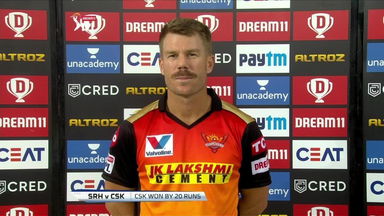 M29: SRH vs CSK – David Warner Interview
