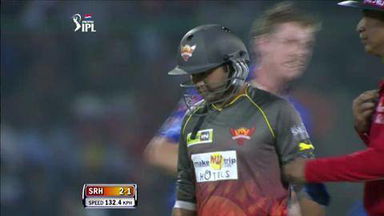 M74: RR vs SRH – Parthiv Patel Wicket
