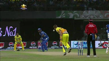 M73: CSK vs MI  – Dwayne Smith Six
