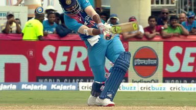 1ST T20I: IND vs WI – Lokesh Rahul Six