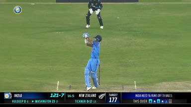 IND vs NZ 2023, 1ST T20I: Washington Sundar  Six