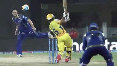 M43: CSK vs MI – Pawan Negi Six