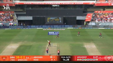 IPL 2026 M17: PBKS vs SRH - Abhishek Sharma Six