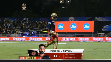 M60: RCB vs PBKS – Dinesh Karthik Wicket
