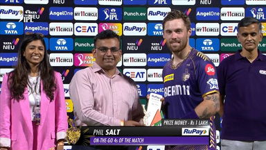 M28: KKR vs LSG – RuPay On-The-Go 4s of the Match – Phil Salt