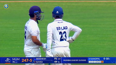 Ranji Trophy 2025-26, Mumbai vs Delhi: Suved Parkar's composed knock of 58(130)