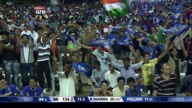 M23: RR vs MI –  Rohit Sharma Six