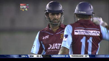 Q2: SRH vs KM – Lahiru Thirimanne Six