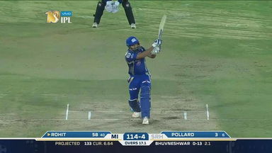 M48: SRH vs MI – Rohit Sharma Six
