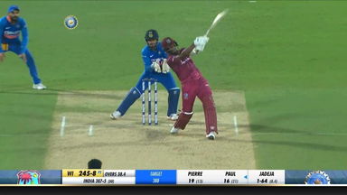 IND vs WI 2019, 2nd ODI: Keemo Paul Six