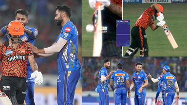 Confusion: Kishan walks, Hardik appreciates, but replays show no edge