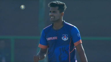 Shivam Mavi's 3/34 against Himachal Pradesh