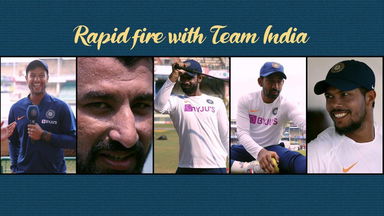 Team India's quirky rapid fire