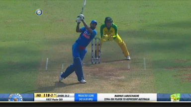 IND vs AUS 2020, 1st ODI: Shikhar Dhawan Six