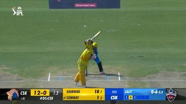 M67: DC vs CSK –  Devon Conway  Six