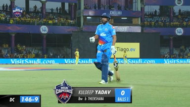 M67: DC vs CSK –  Kuldeep Yadav  Wicket
