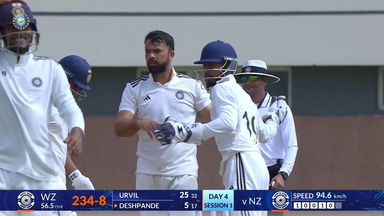 Duleep Trophy 2026 QF2, NZ vs WZ, Day 4: Match Highlights