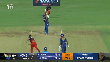 M15: RCB vs LSG – Marcus Stoinis Six