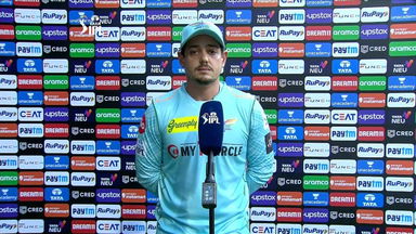 M04: GT vs LSG – Quinton De Kock Interview