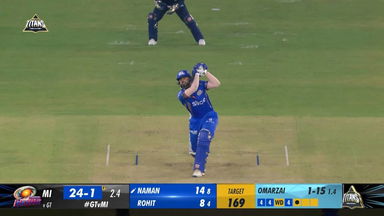 M05: GT vs MI – Naman Dhir Six