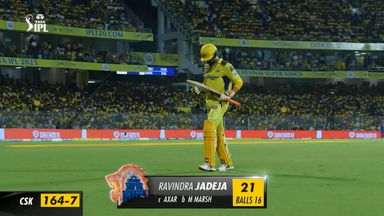 M55: CSK vs DC – Ravindra Jadeja Wicket