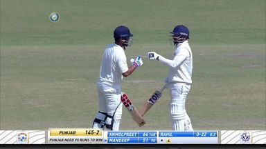 Mandeep Singh's unbeaten 97 powers Punjab to victory