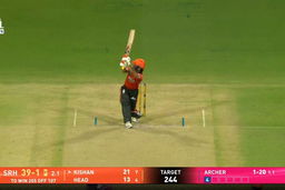 IPL 2026 Eliminator: SRH vs RR - Ishan Kishan Six