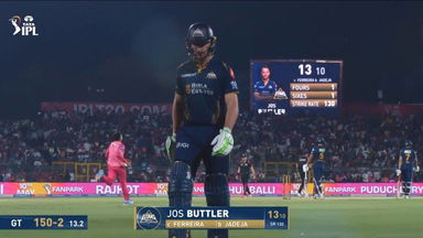 IPL 2026 M52: RR vs GT - Jos Buttler Wicket