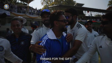 Raw emotions from Rest of India's victorious huddle