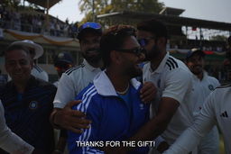 Raw emotions from Rest of India's victorious huddle