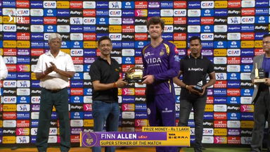 IPL 2026 M60: KKR vs GT - Sierra Super Striker of the Match - Finn Allen
