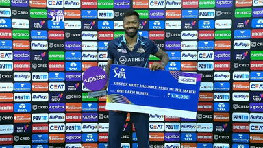 M24: RR vs GT – Upstox most Valuable Asset of the match – Hardik Pandya