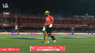 IPL 2025 M66: PBKS vs DC - Shreyas Iyer Wicket