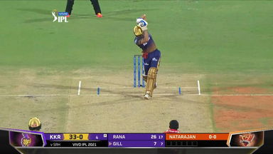 Shubman Gill's crunching SIX