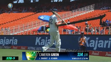 IND vs  AUS 2023, 4th Test: Cameron Green  Wicket