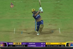 M15: KKR vs CSK – Pat Cummins Six
