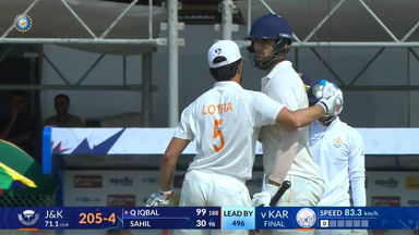 Ranji Trophy 2025-26 Final, Karnataka vs J & K, Day 5: Match Highlights