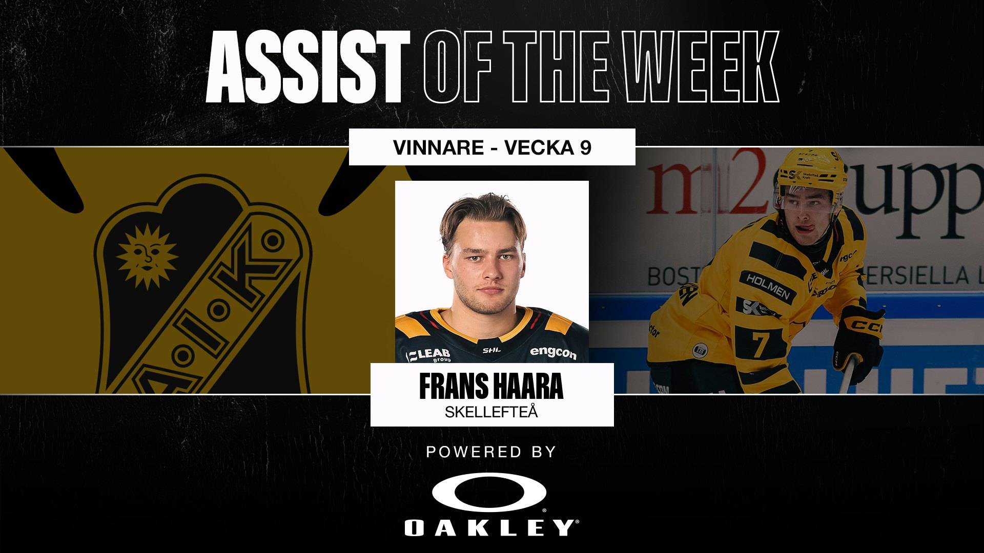 Assist of the Week vecka 9 - Frans Haara, Skellefteå | SHL