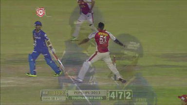 M55: KXIP vs RR – Sanju Samson Six