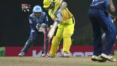 M3: CSK vs TTN –  Murali Vijay b van der Merwe