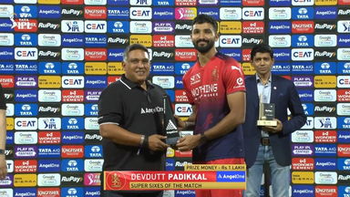 IPL 2026 M34: RCB vs GT - Angel One Super Sixes of the Match - Devdutt Padikkal