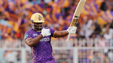 Russell entertains Eden Gardens with blistering 57*(25)
