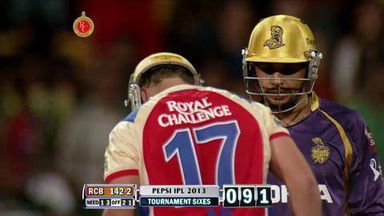 M12: RCB vs KKR – AB de Villiers Six